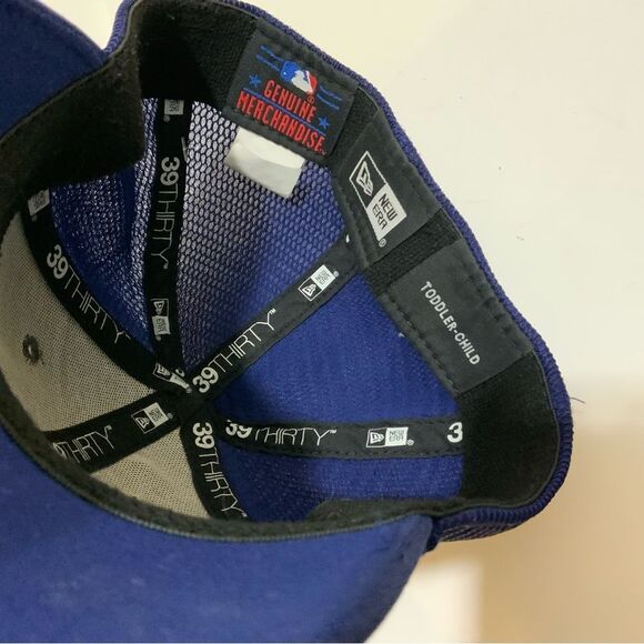 New Era 39Thirty Texas Rangers‎ Toddler Child Blue Red MLB Flex Fit Cap - Picture 6 of 7